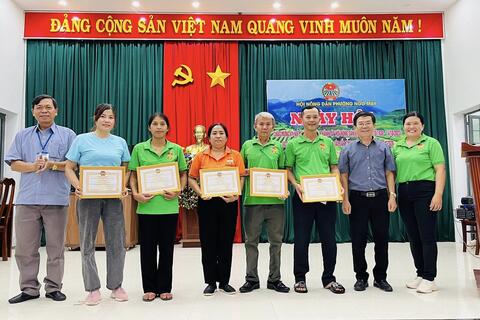 Ngày 12/10/2023, Hội Nông dân phường Ngô Mây đã tổ chức thành công Ngày hội chào mừng kỷ niệm 93 năm ngày thành lập Hội Nông dân Việt Nam (14/10/1930 - 14/10/2023) và thành công đại hội Hội Nông dân các cấp tỉnh Kon Tum nhiệm kỳ 2023 – 2028.